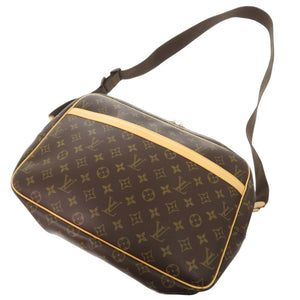 美品 ルイ ヴィトン リポーターGM モノグラム M45252 ブラウン ショルダーバッグ LV 1501【中古】LOUIS VUITTON