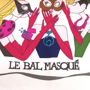 新品同様 エルメス カレ70 LE BAL MASQUE 仮面舞踏会 スカーフ シルク マルチカラー 1513【中古】HERMES