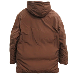 美品 エルメス リバーシブル ダウンジャケット サイズ52 ブラウン レザー ナイロン ダウン 茶 メンズ 1537-6 【中古】 HERMES