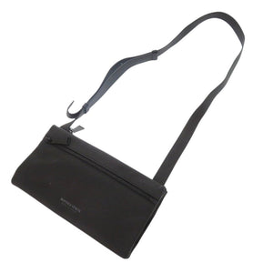 美品 ボッテガヴェネタ レザー ブラック ショルダーバッグ 黒 1543【中古】BOTTEGAVENETA