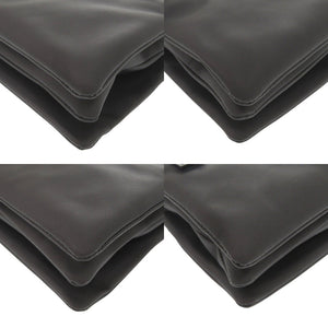 美品 ボッテガヴェネタ レザー ブラック ショルダーバッグ 黒 1543【中古】BOTTEGAVENETA