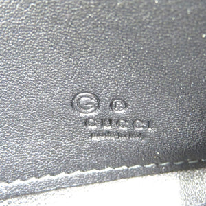 新品同様 グッチ 332747 グチシマ レザー ゴールド金具 ブラック L字ファスナー 長財布 1580【中古】GUCCI