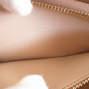 新品同様 クロエ アルファベット レザー ゴールド 3つ折り財布 財布 1626【中古】Chloe