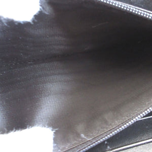 新品同様 グッチ 625558 ダブルG GGエンボス ブラック 黒 ラウンドファスナー長財布 財布 1632【中古】GUCCI