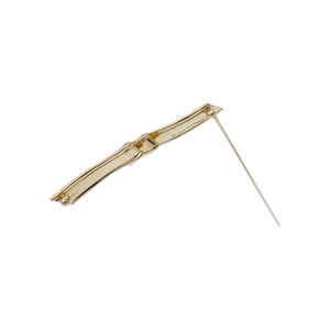 美品 ティファニー ヴィンテージ K18YG リボンモチーフ 750 ブローチ イエローゴールド ジュエリー 1663【中古】TIFFANY&Co.