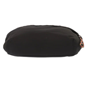 美品 バーバリー ナイロン ブラック ボディバッグ ウエストバッグ 黒 1677【中古】BURBERRY