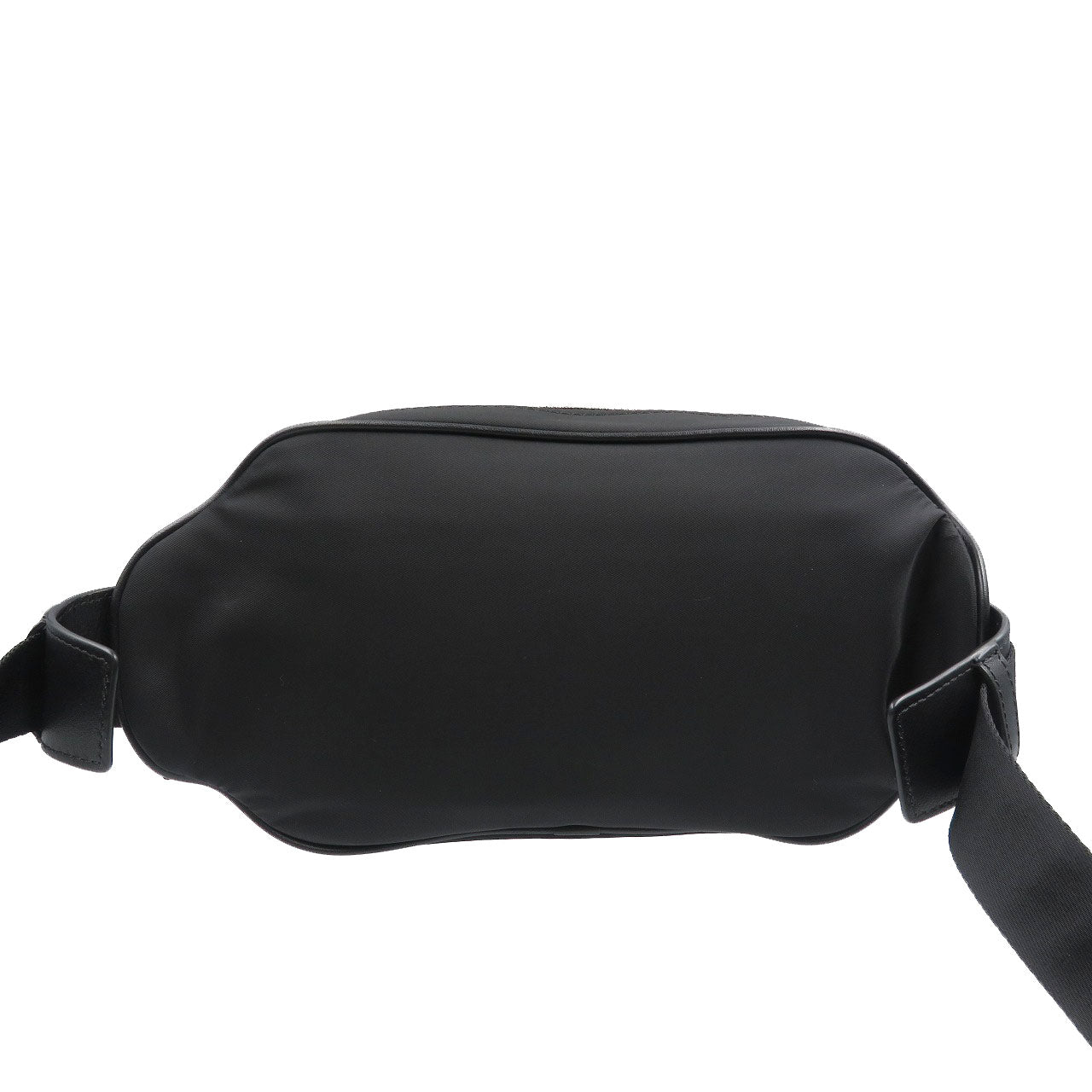 未使用 バーバリー 8021089 ナイロン シルバー金具 ブラック ボディバッグ ウエストバッグ 1678【中古】BURBERRY