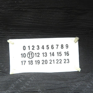 美品 メゾンマルジェラ ４ステッチ S55WB0010 ポリウレタン ポリエステル ブラック ボディバッグ ウエストバッグ 1682【中古】Maison Margiela