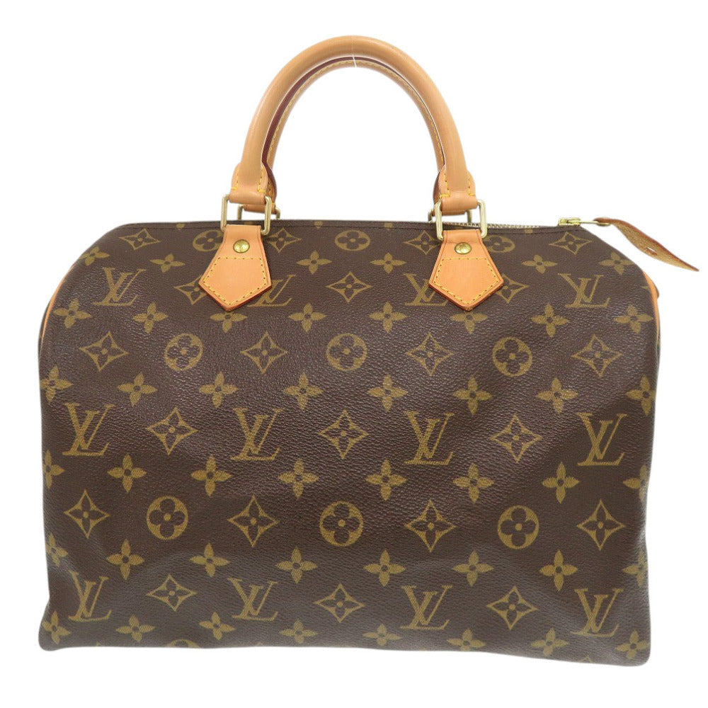 美品 ルイ ヴィトン スピーディ30 モノグラム M41526 ブラウン ハンドバッグ LV 1697【中古】LOUIS VUITTON