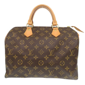 美品 ルイ ヴィトン スピーディ30 モノグラム M41526 ブラウン ハンドバッグ LV 1697【中古】LOUIS VUITTON
