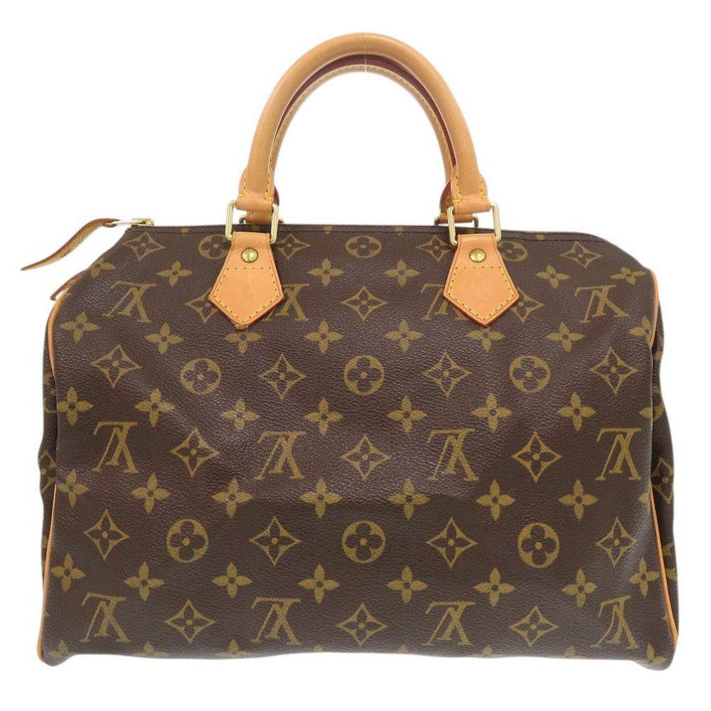美品 ルイ ヴィトン スピーディ30 モノグラム M41526 ブラウン ハンドバッグ LV 1697【中古】LOUIS VUITTON