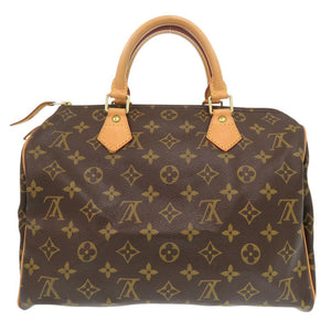 美品 ルイ ヴィトン スピーディ30 モノグラム M41526 ブラウン ハンドバッグ LV 1697【中古】LOUIS VUITTON