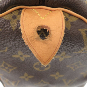 美品 ルイ ヴィトン スピーディ30 モノグラム M41526 ブラウン ハンドバッグ LV 1697【中古】LOUIS VUITTON