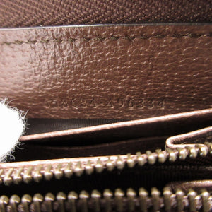 未使用 グッチ ダイアナ 658634 バンブー GGスプリーム レザー ベージュ ブラウン 茶 ラウンドファスナー長財布 財布 1712【中古】GUCCI