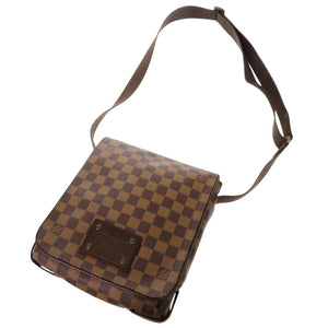 美品 ルイ ヴィトン ブルックリンPM  ダミエ N51210 エベヌ ショルダーバッグ LV 1719【中古】LOUIS VUITTON