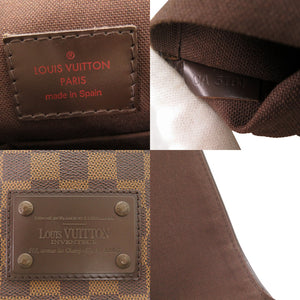 美品 ルイ ヴィトン ブルックリンPM  ダミエ N51210 エベヌ ショルダーバッグ LV 1719【中古】LOUIS VUITTON