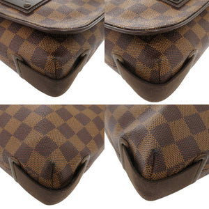 美品 ルイ ヴィトン ブルックリンPM  ダミエ N51210 エベヌ ショルダーバッグ LV 1719【中古】LOUIS VUITTON