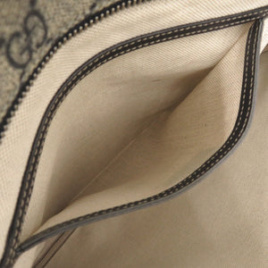 美品 グッチ 201446 GGスプリーム ネイビー ショルダーバッグ 1720【中古】GUCCI