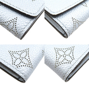 美品 ルイ ヴィトン ミュルティクレ4 モノグラム マヒナ ブルー M81706 4連キーケース 1721 【中古】 LOUIS VUITTON