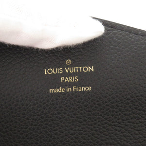 美品 ルイ ヴィトン ポルトフォイユ サラ モノグラムアンプラント ブラック M61182 ICチップ 長財布 LV 1742【中古】LOUIS VUITTON