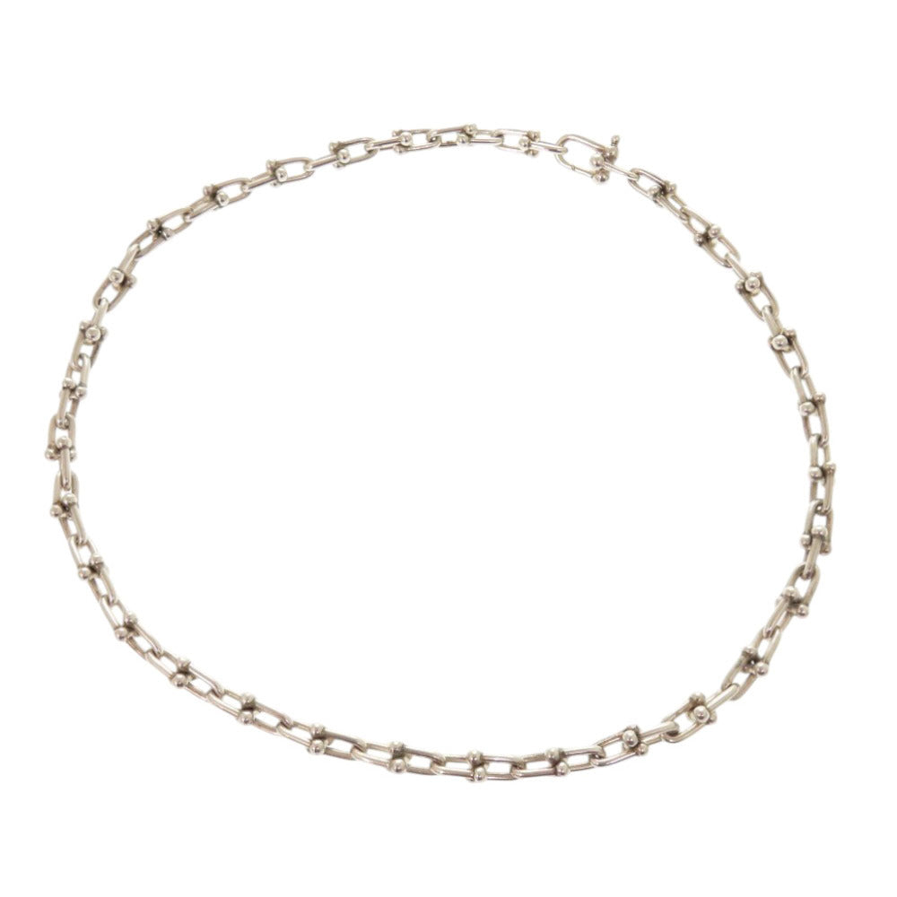 美品 ティファニー ハードウェア スモールリンク シルバー925 ネックレス 1762【中古】TIFFANY&Co.