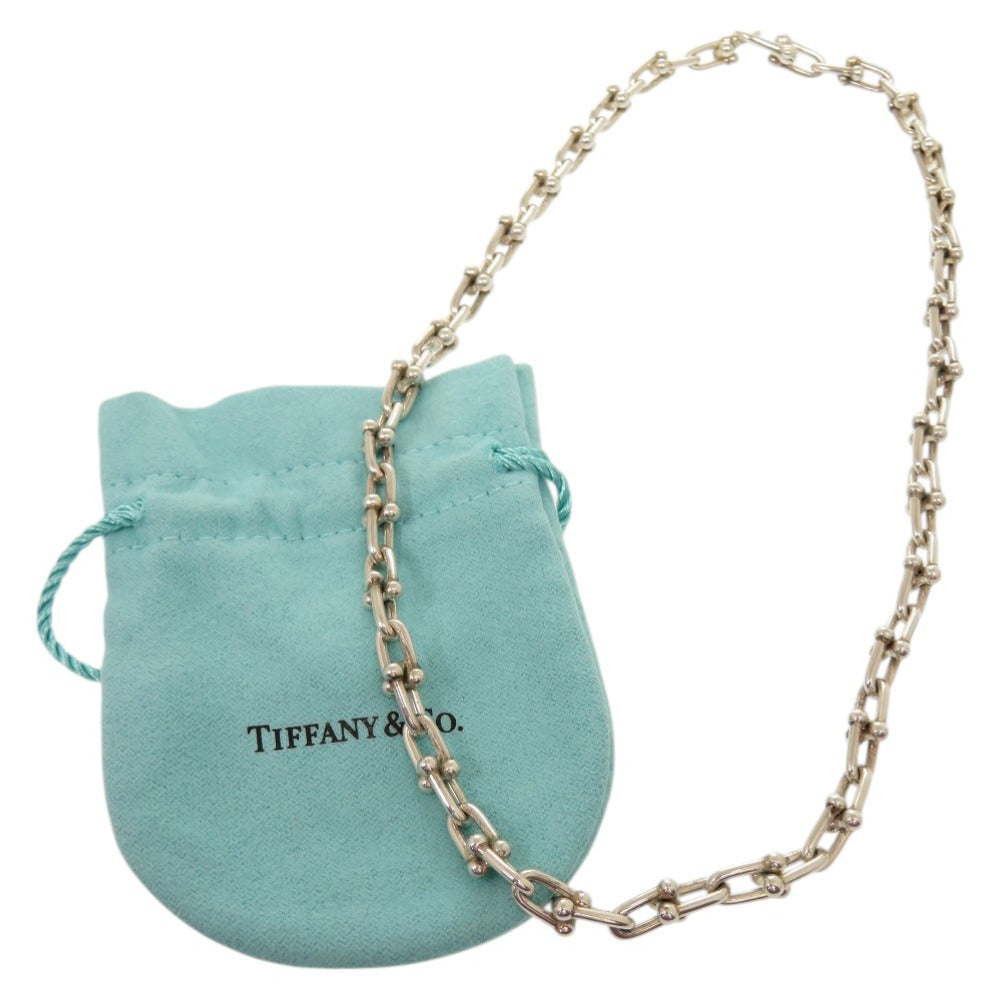 美品 ティファニー ハードウェア スモールリンク シルバー925 ネックレス 1762【中古】TIFFANY&Co.