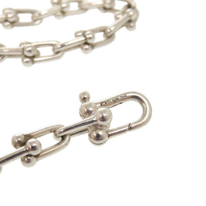 美品 ティファニー ハードウェア スモールリンク シルバー925 ネックレス 1762【中古】TIFFANY&Co.