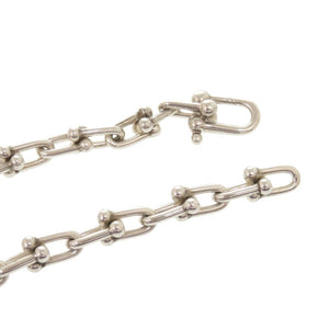 美品 ティファニー ハードウェア スモールリンク シルバー925 ネックレス 1762【中古】TIFFANY&Co.