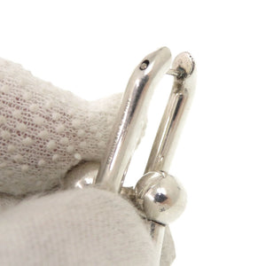 美品 ティファニー ハードウェア エクストララージ リンク シルバー925 ピアス 1763【中古】TIFFANY&Co.