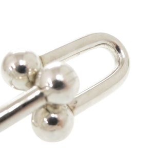 美品 ティファニー ハードウェア エクストララージ リンク シルバー925 ピアス 1763【中古】TIFFANY&Co.