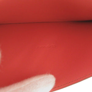 新品同様 エルメス ドゴンGM トゴ クレヴェット シルバー金具 □R刻印 長財布 1765【中古】HERMES