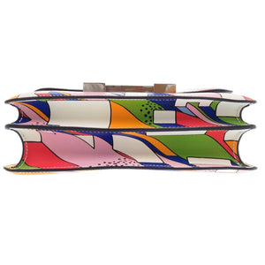 新品同様 エルメス コンスタンス 24 オン ア サマーデイ ヴォースイフト マルチカラー シルバー金具 A刻印(2017年製) ショルダーバッグ 1784 【中古】 HERMES コンスタンス24