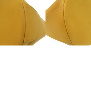 新品同様 ザ ロウ レオ ミニ スウェード イエロー ショルダーバッグ 1809【中古】THE ROW