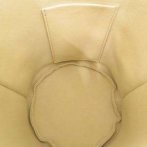 新品同様 ザ ロウ レオ ミニ スウェード イエロー ショルダーバッグ 1809【中古】THE ROW