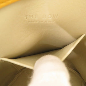 新品同様 ザ ロウ レオ ミニ スウェード イエロー ショルダーバッグ 1809【中古】THE ROW
