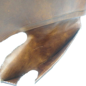 新品同様 ベルルッティ レザー ブラウン 札入れ 長財布 1831【中古】Berluti