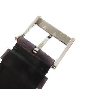 美品 ベルルッティ AppleWatch アップルウォッチ 44対応 カリグラフィ レザーベルト 替えベルト 腕時計 レザー グレー 1843【中古】BERLUTI