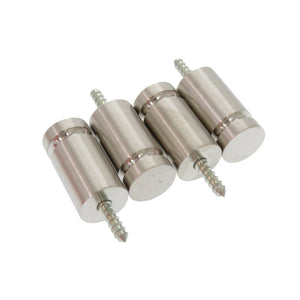 未使用 エルメス ハンキングセット セリエ スカーフホルダー FIXATION CARRE BOITIER シルバー マグネット式 真鍮 1875 【中古】 HERMES