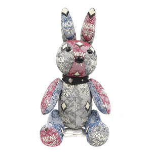 美品 MCM ウサギ ポリアミド コットン ポリエステル マルチカラー ぬいぐるみ 1883【中古】MCM