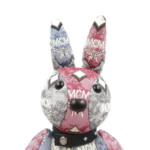 美品 MCM ウサギ ポリアミド コットン ポリエステル マルチカラー ぬいぐるみ 1883【中古】MCM