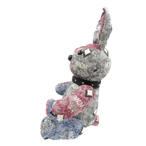 美品 MCM ウサギ ポリアミド コットン ポリエステル マルチカラー ぬいぐるみ 1883【中古】MCM