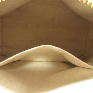 新品同様 ロエベ アナグラム Q995250X01 レザー キャンバス ブラウン 茶 キュービィ スモール ホーボー ショルダーバッグ 1889【中古】LOEWE