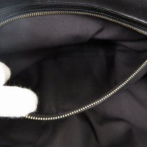 美品 グッチ GG ロゴ シェリー 137396 キャンバス ブラック トートバッグ 黒 1913【中古】GUCCI