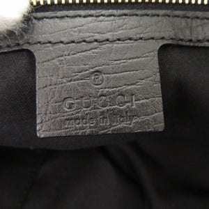 美品 グッチ GG ロゴ シェリー 137396 キャンバス ブラック トートバッグ 黒 1913【中古】GUCCI