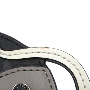 美品 ルイヴィトン M68835 ポルトクレ LV ラット ねずみ モノグラムエクリプス メタル ブラック グレー キーホルダー バッグチャーム 1933【中古】LOUIS VUITTON