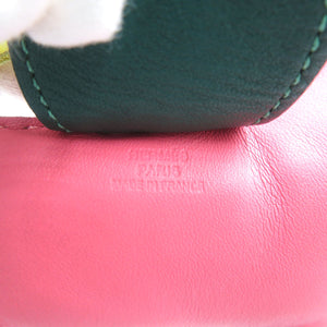 美品 エルメス ロデオGM アニョーミロ ローズアザレ マラカイト ライム バッグチャーム 1966【中古】HERMES