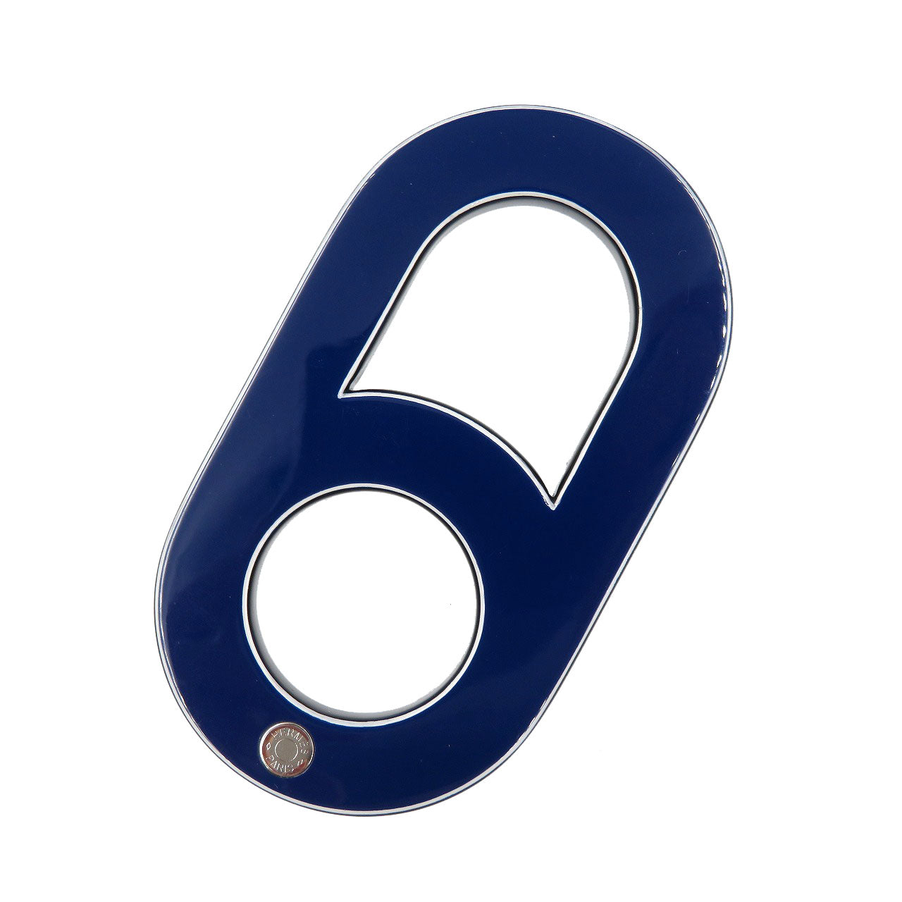 美品 エルメス  ヴァリアシオン  ラッカー ブルー レッド ネックレストップ 1968【中古】HERMES