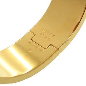 未使用 エルメス クリック クラックH グリッター バングル メタル ノワールドレ 1986 【中古】 HERMES