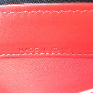 未使用 クリスチャンルブタン パネトーネ 3165145 カーフ スタッズ ブラック レッド ラウンドファスナー 長財布 1997【中古】Christian Louboutin