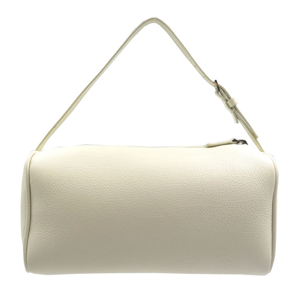 美品 ザロウ W1281 90'S Bag カーフ シルバー金具 ホワイト ハンドバッグ 2004【中古】THE ROW